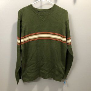 NWT green & orange Greendog sweater size XL